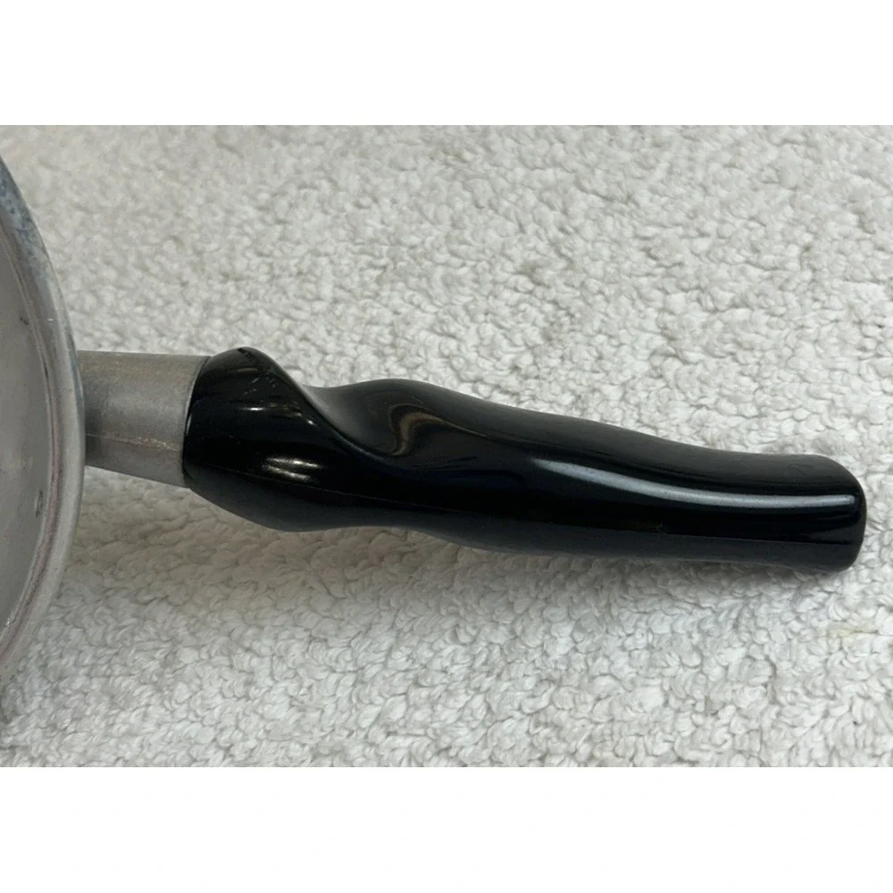 Vtg Wear-Ever 475 USA Aluminum Cone Sieve Strainer Colander & Wood Pestle EUC